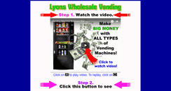 Desktop Screenshot of lyonswholesalevending.com