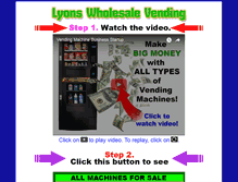 Tablet Screenshot of lyonswholesalevending.com